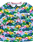 Mini Boden Baby Girls Jersey Collared Dress – Multi Coastal Farm