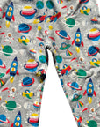 Baby Boden Boys Everyday Essential 2-Pack Joggers – Space Rockets & Red Stripe