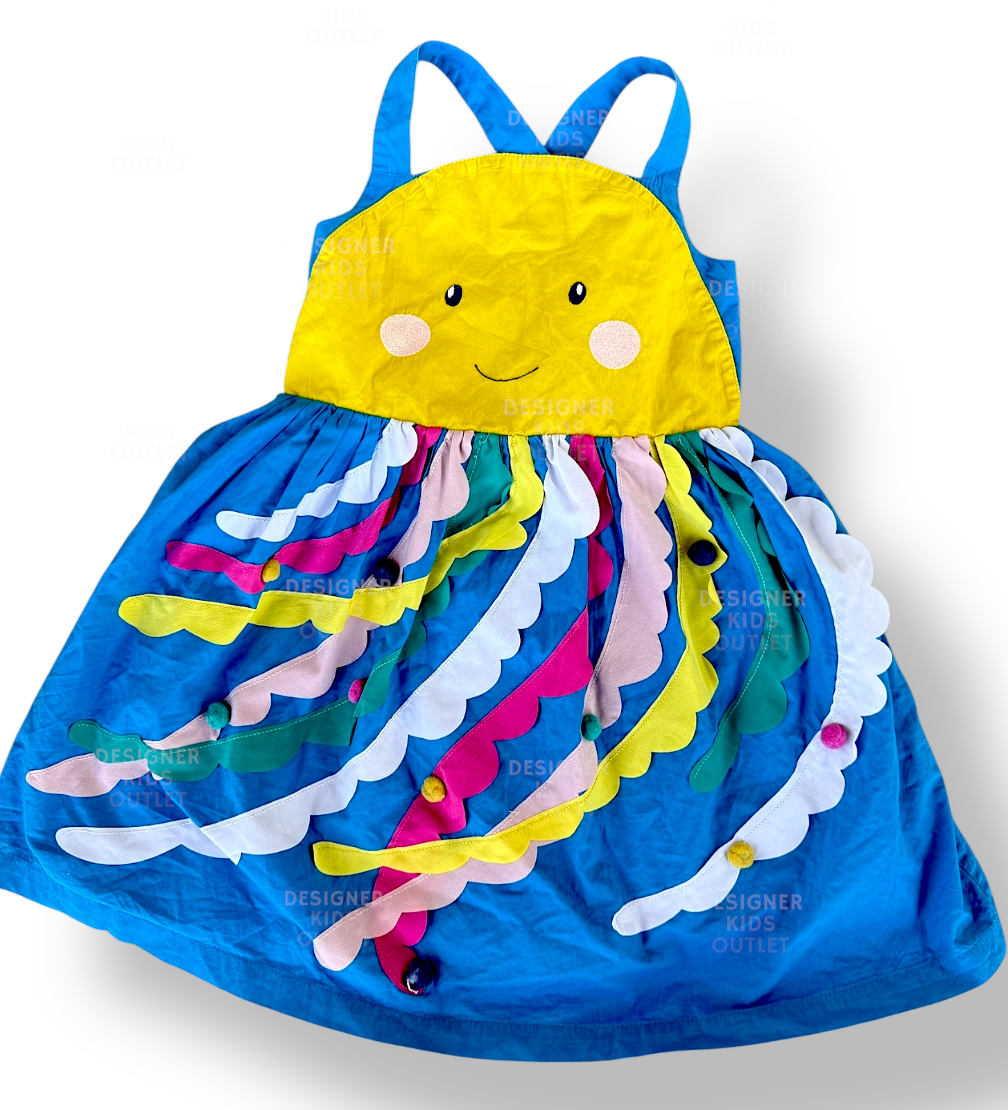 mini boden halloween dress Girls Boden Blue Halloween Appliqu Sweatshirt Dress