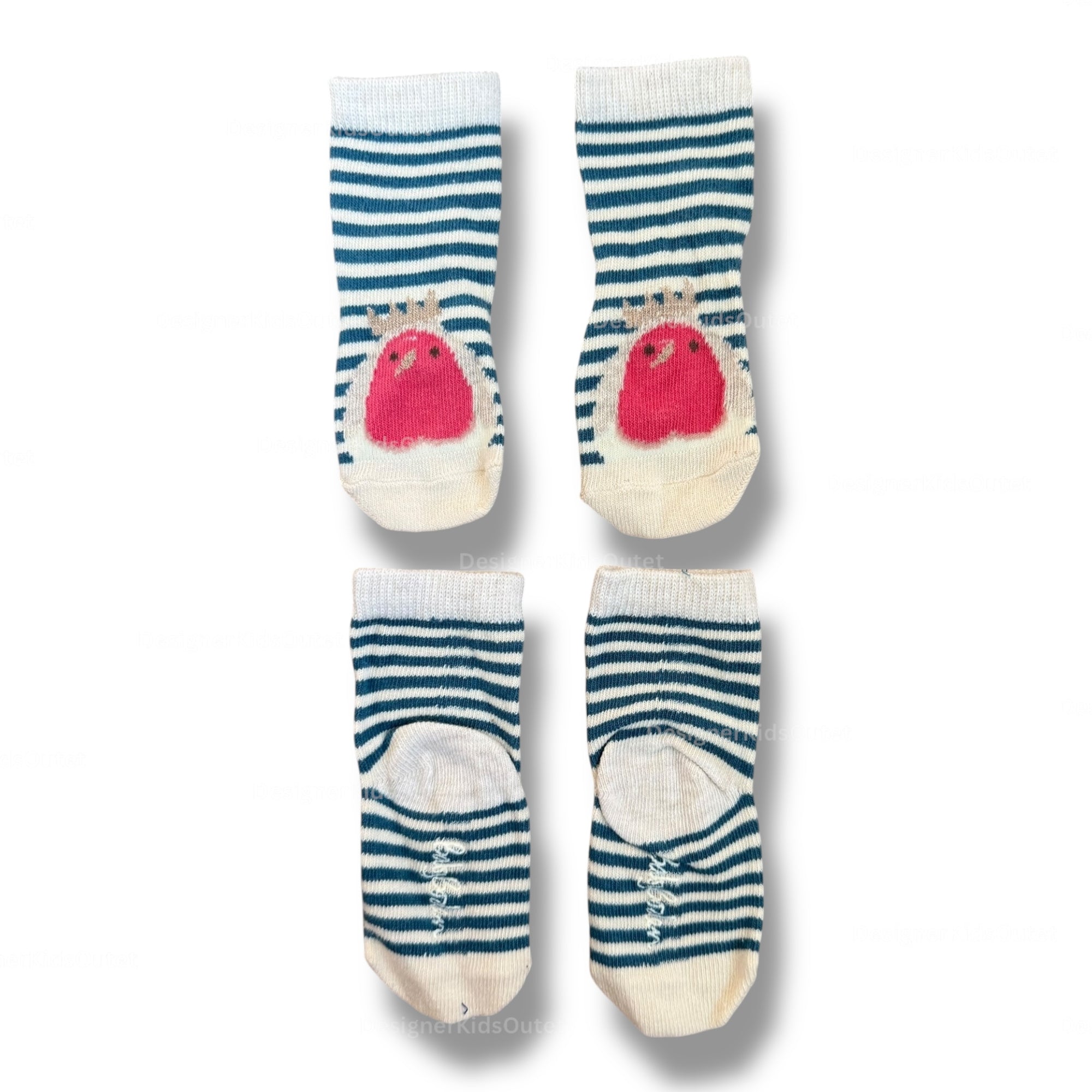 Baby Boden Patterned and Colorful Crew Socks – Assorted Single Pairs