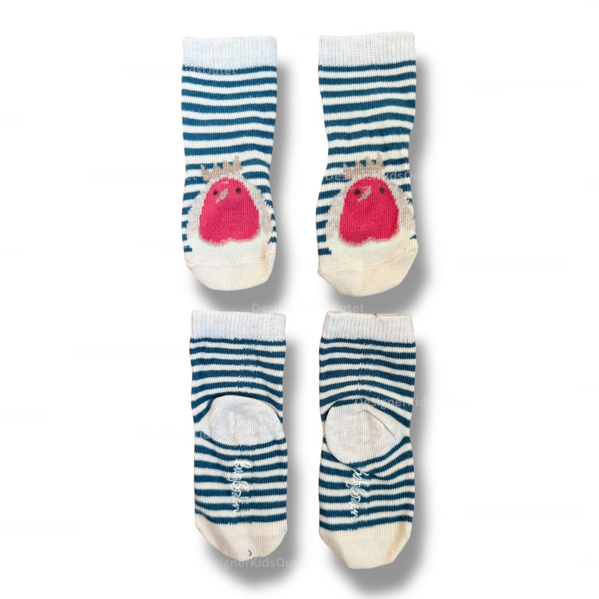 Baby Boden Patterned and Colorful Crew Socks – Assorted Single Pairs