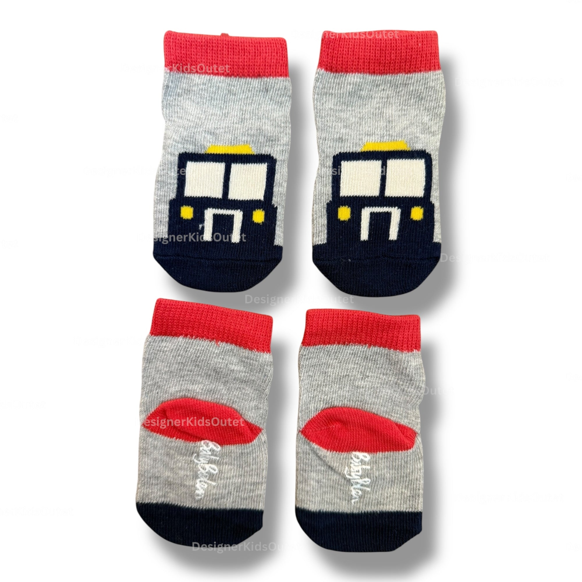 Baby Boden Patterned and Colorful Crew Socks – Assorted Single Pairs