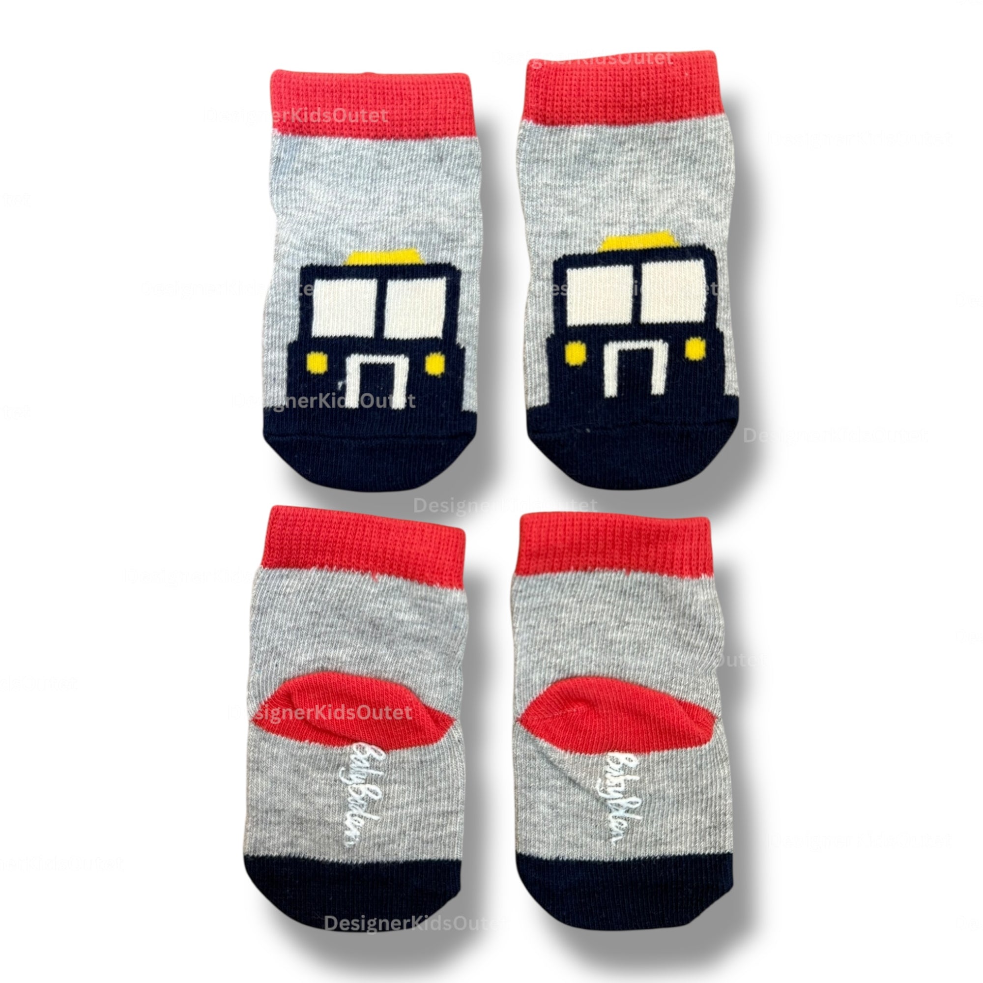 Baby Boden Patterned and Colorful Crew Socks – Assorted Single Pairs