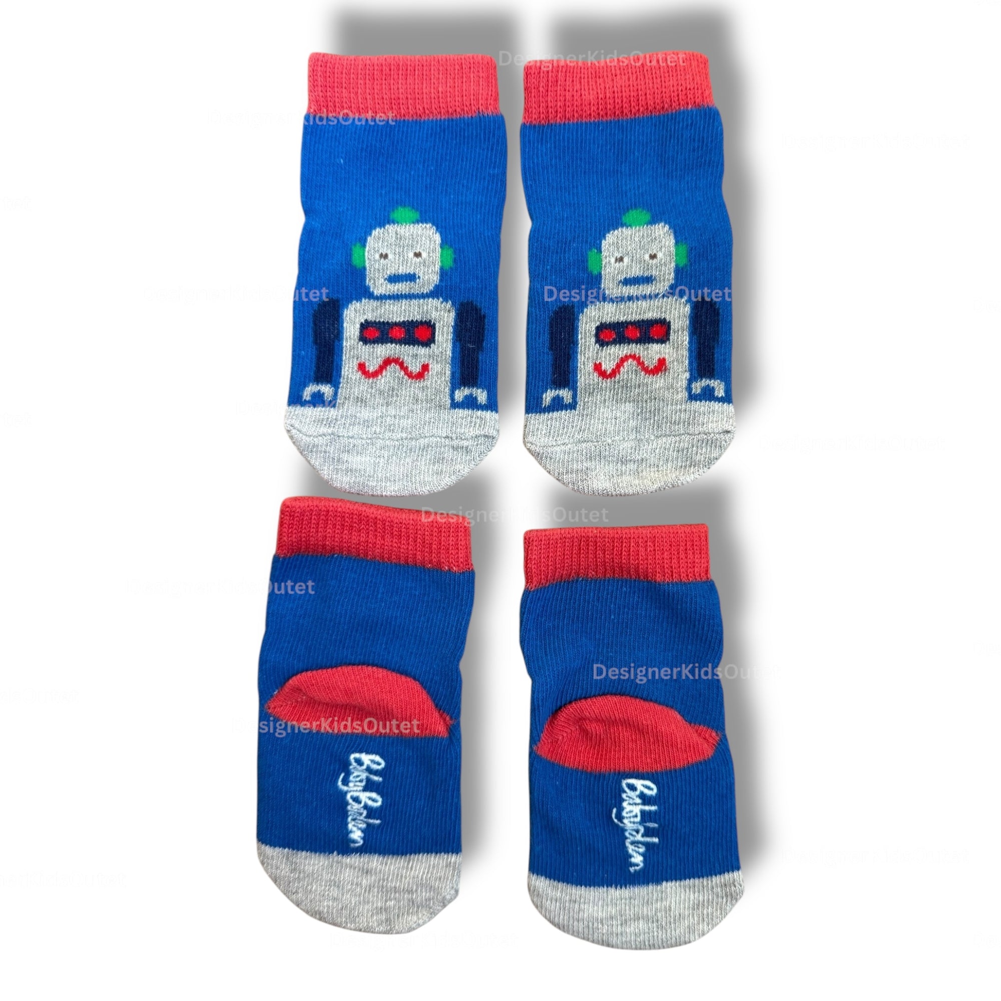 Baby Boden Patterned and Colorful Crew Socks – Assorted Single Pairs