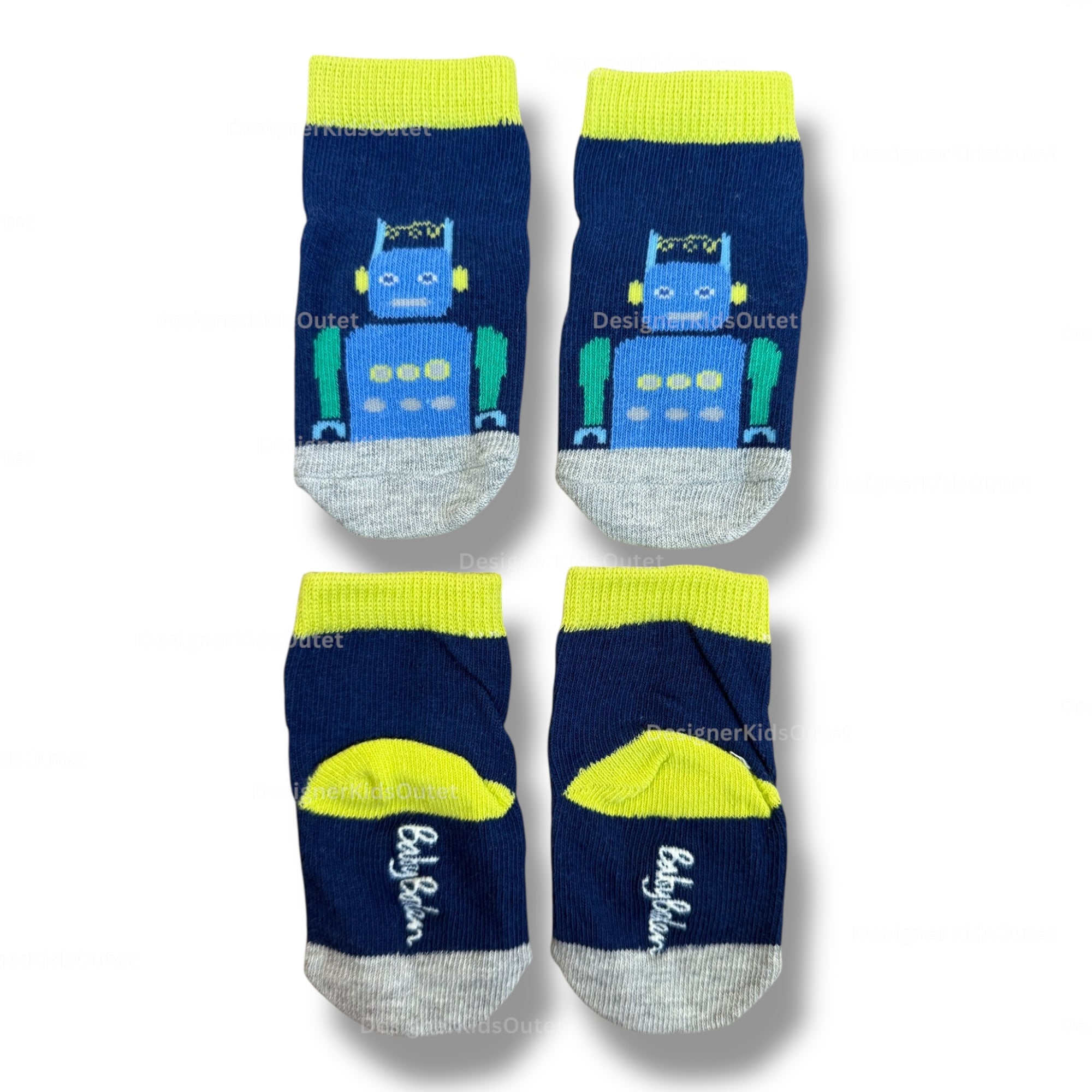 Baby Boden Patterned and Colorful Crew Socks – Assorted Single Pairs