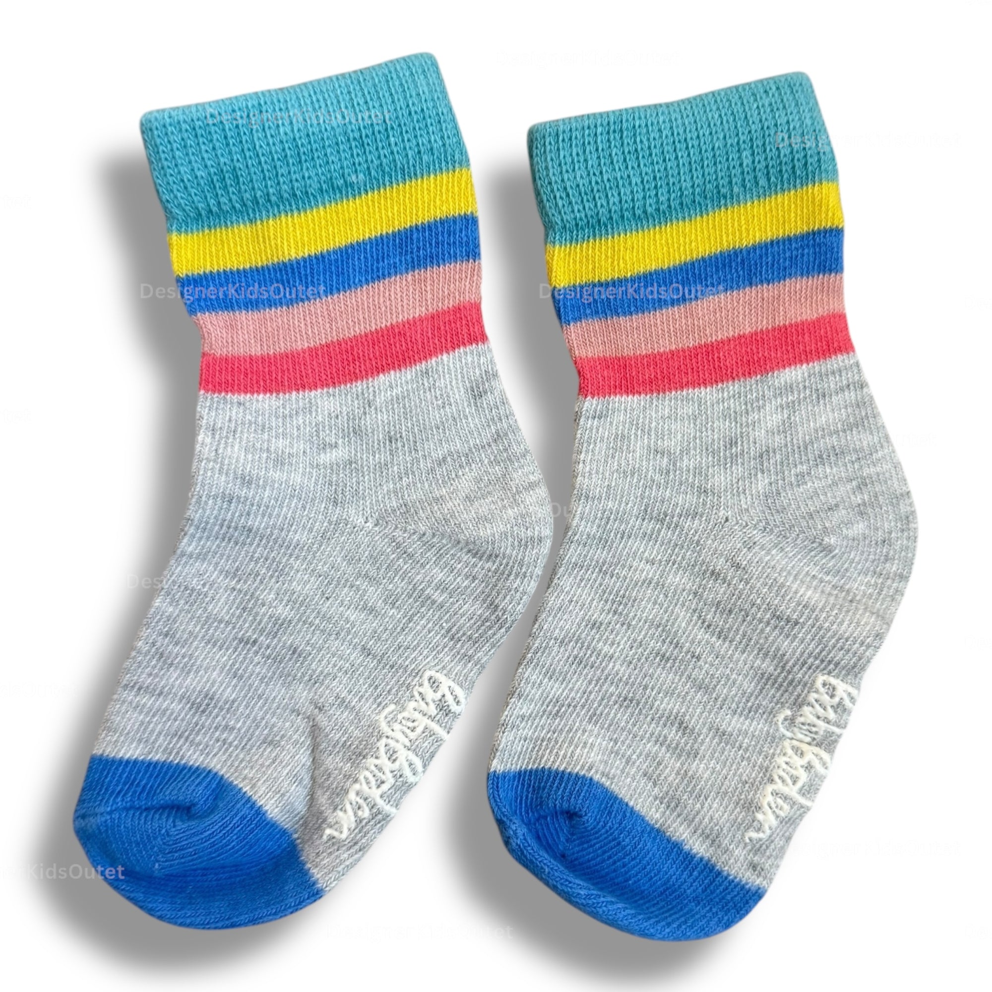 Baby Boden Patterned and Colorful Crew Socks – Assorted Single Pairs