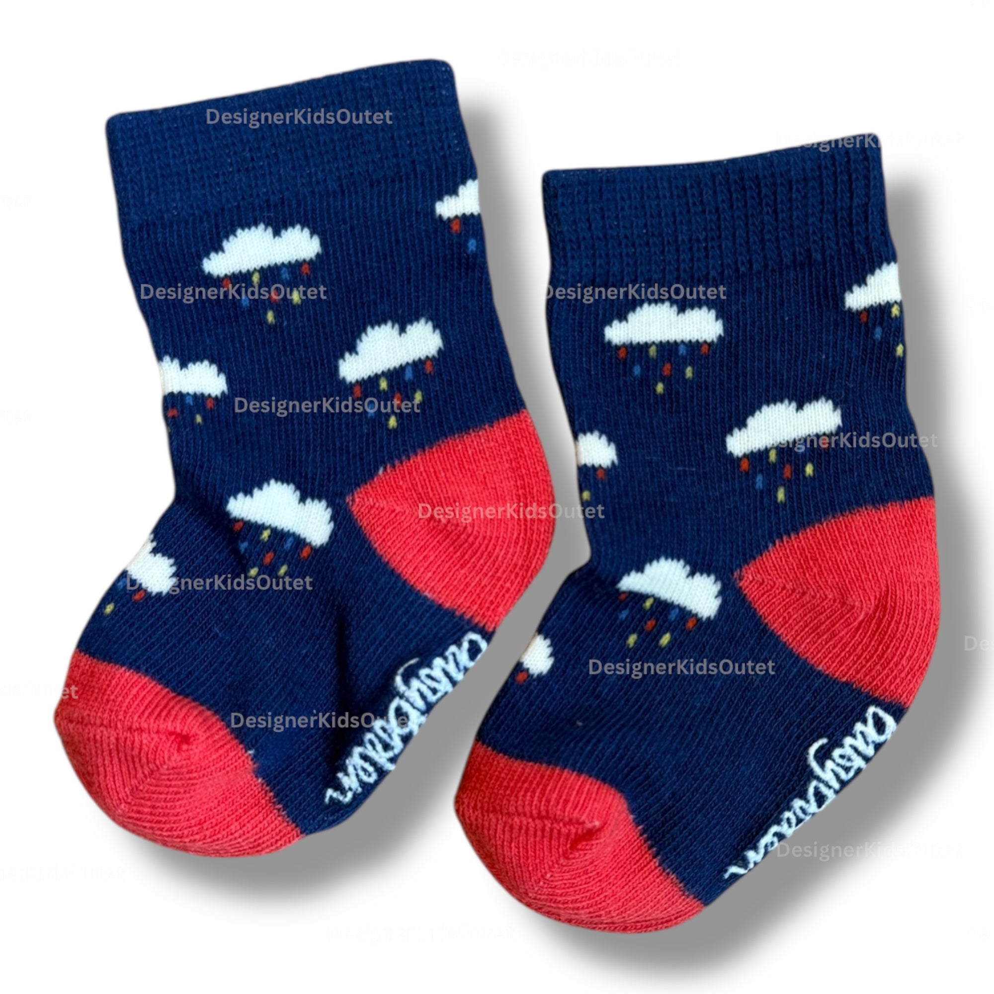 Baby Boden Patterned and Colorful Crew Socks – Assorted Single Pairs