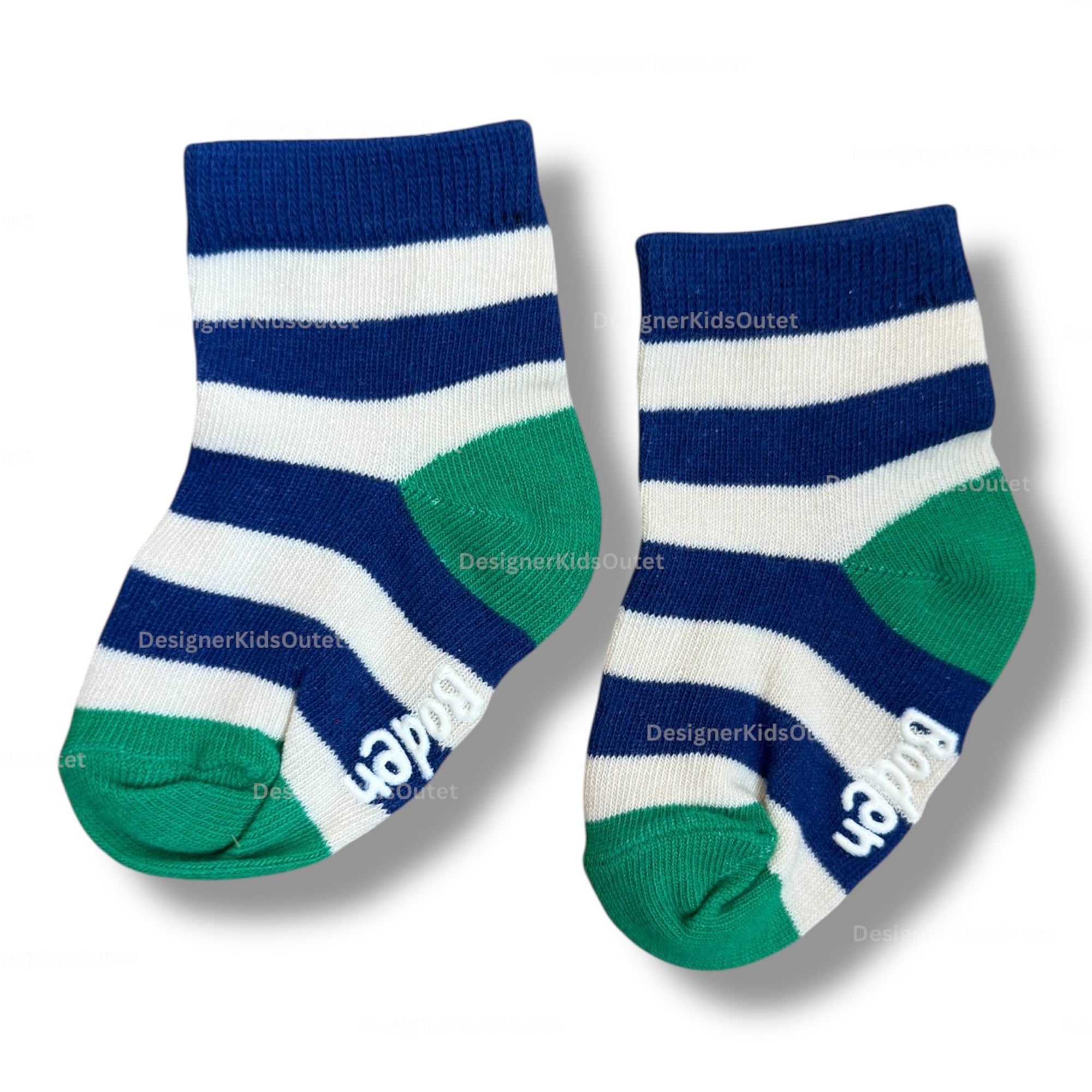 Baby Boden Patterned and Colorful Crew Socks – Assorted Single Pairs