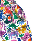 Mini Boden Girls Animal Print Jersey Dress - Colorful Jungle