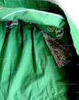 Mini Boden Girls Pond Scene Pinafore Dress - Iguana Green