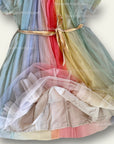 Mini Boden Girls Pastel Rainbow Dream Tulle Dress