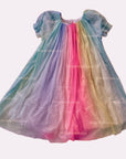 Mini Boden Girls Pastel Rainbow Dream Tulle Dress
