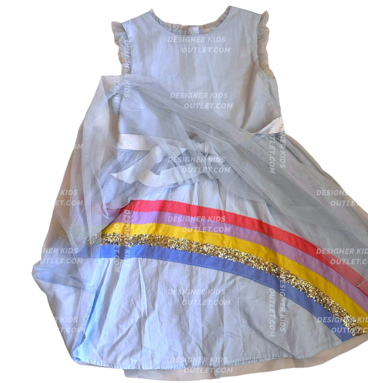 mini boden rainbow tulle dress Mini Boden Rainbow Tulle Dress Size 9-10