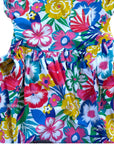 Pre-Loved Mini Boden Flower Dress - Multi Tropical Bloom Dress