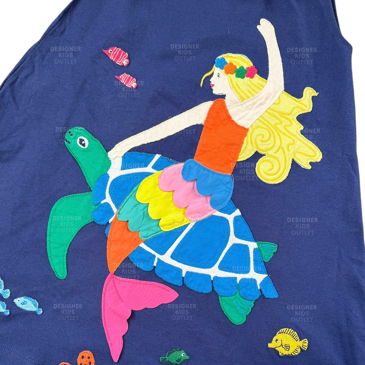 mini boden mermaid dress NWOT Mini Boden Mermaid Big Appliqu Dress