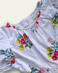 Pre-Loved Mini Boden Bow Woven Dress - Floral Print