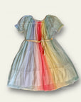 Mini Boden Girls Pastel Rainbow Dream Tulle Dress