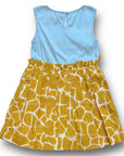 Pre-Loved Mini Boden Novelty Giraffe Appliqué Dress Mini Boden Novelty Giraffe