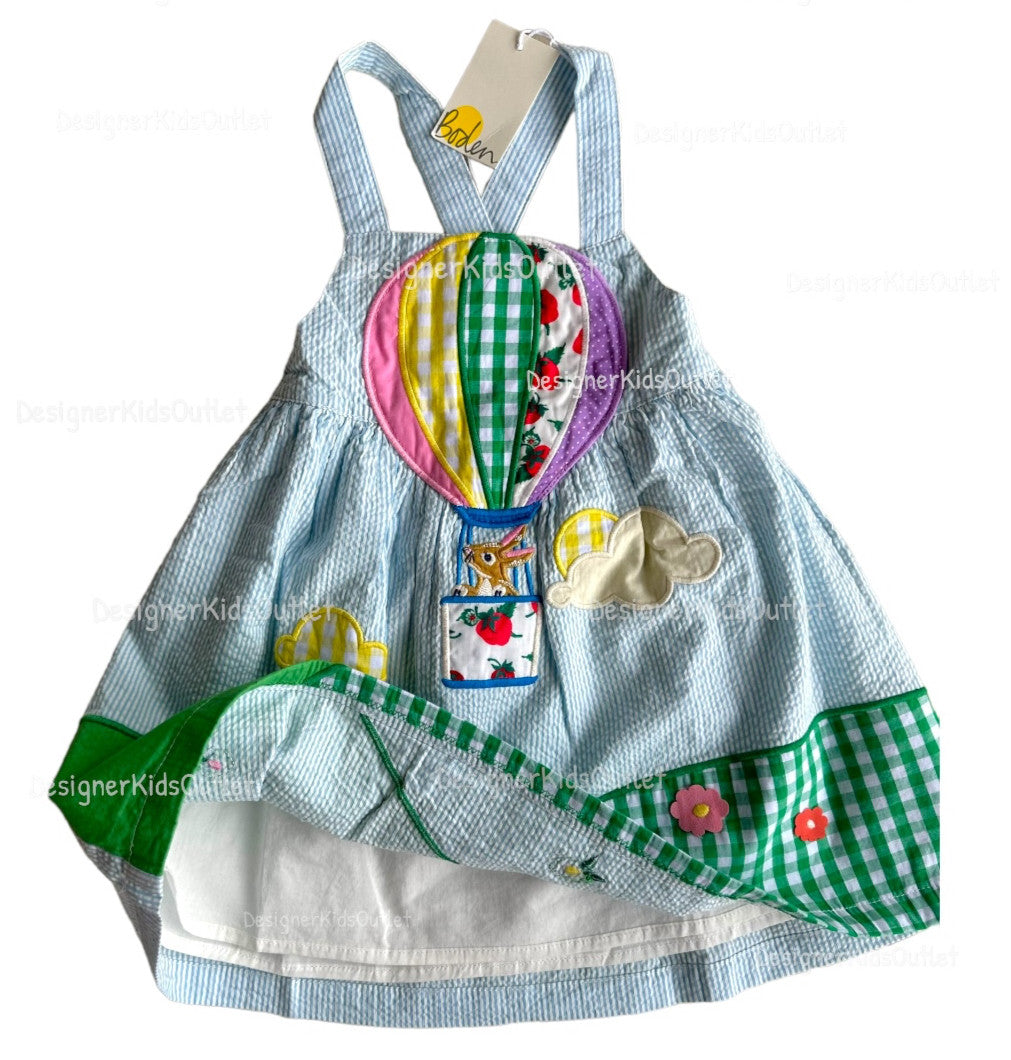 mini boden puffin dress Parrot appliqu Dress Mini Boden M (8)