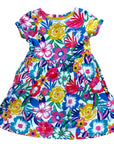 Pre-Loved Mini Boden Flower Dress - Multi Tropical Bloom Dress