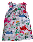 Pre-Loved Mini Boden Fairlytale Dragon Corduroy Pinnie