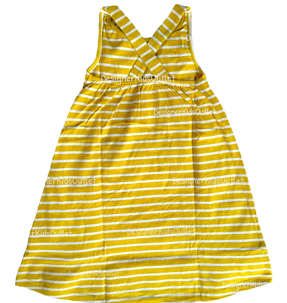 mini boden yellow dress Mini Boden Girls' Lemon Embellished Dress, Yellow
