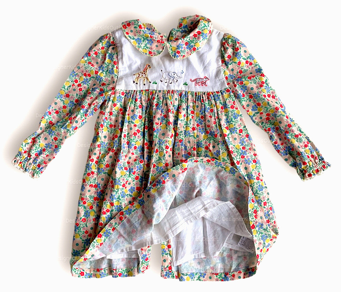 mini boden embroidered dress Mini Boden Kids' Embroidered Tulle Dress in Pale Sweet Pea Purple at Nordstrom, Size 2-3Y