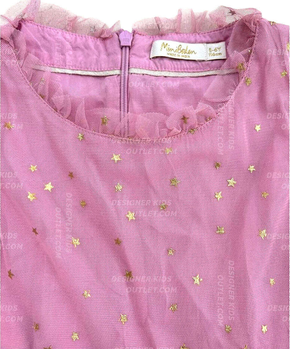 Pre-Loved Mini Boden Twinkle Star Pink Tulle Tiered Fluffy Party Dress Designer Kids Outlet Pre-Loved Mini Boden Twinkle Star Pink Tulle Tiered Fluffy Party Dress Designer Kids Outlet