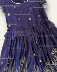 Mini Boden Harry Potter Hogwarts Enchanted Tulle Dress - Plum Jam Purple