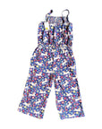 Mini Boden Unicorn Floral Jumpsuit – Girls' Cotton-Modal Playsuit