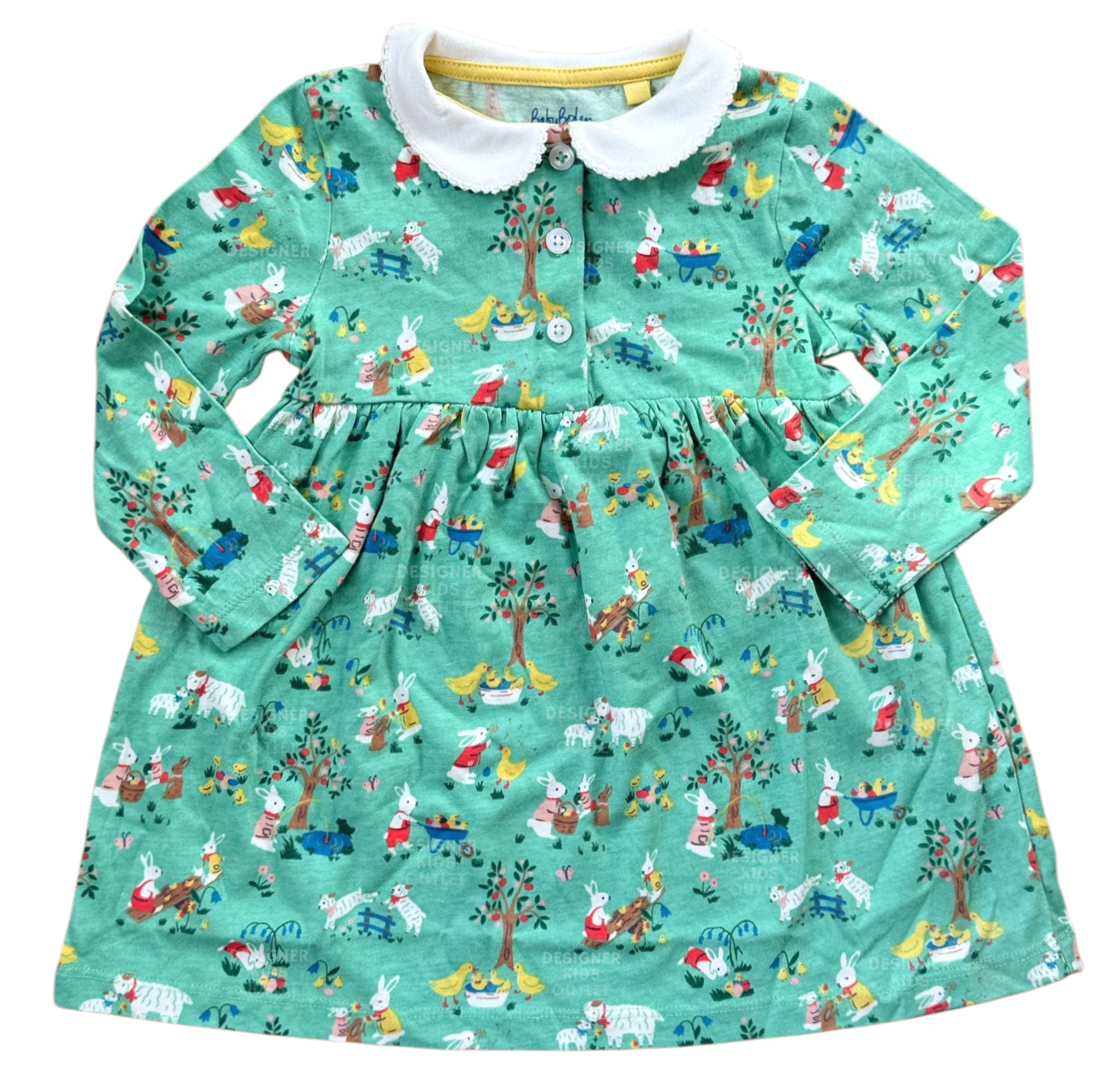 mini boden hopscotch dress Mini Boden Hopscotch Dress with Big Flowers Pockets Girls Size 5-6