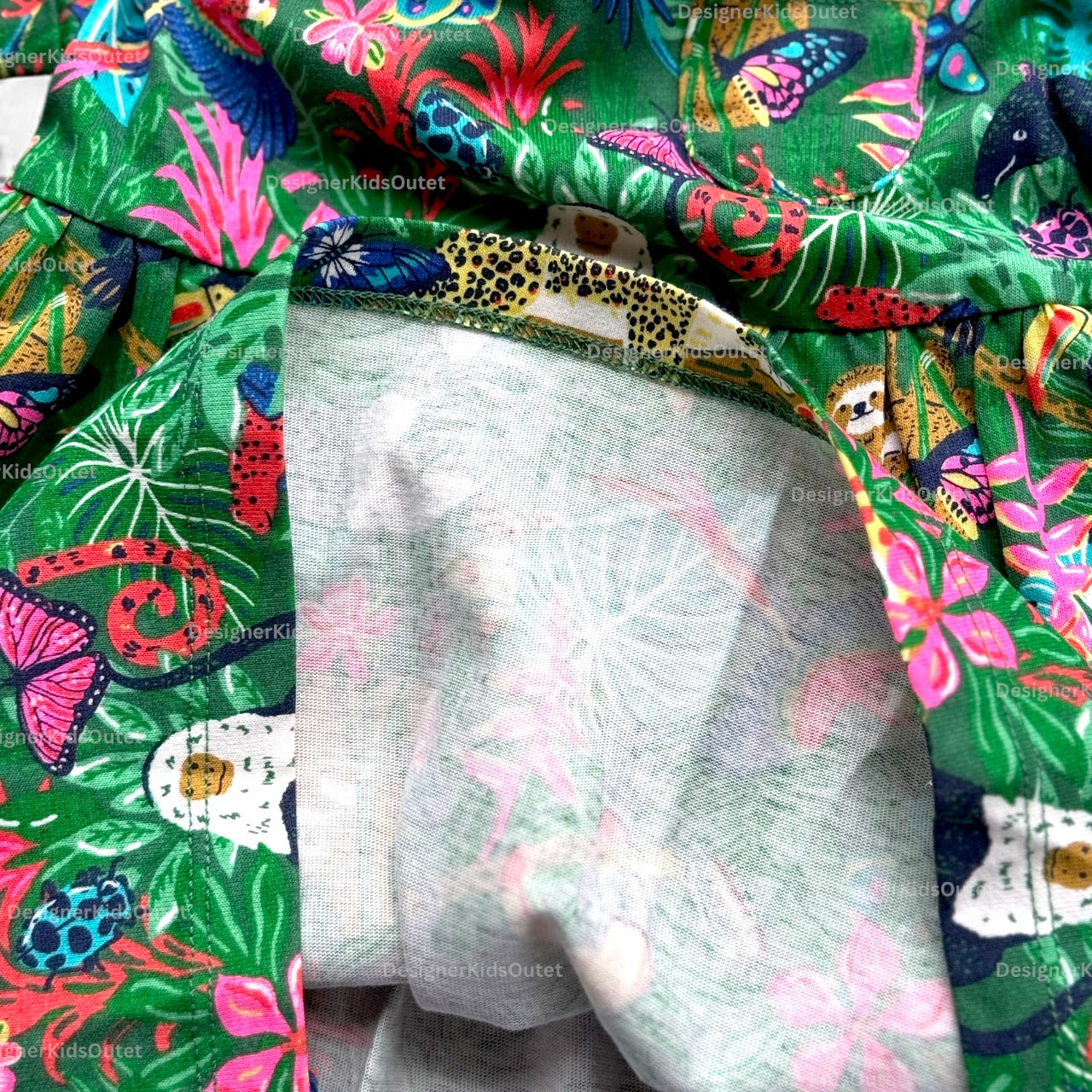 Mini boden Amazon safari jungle dress girls 